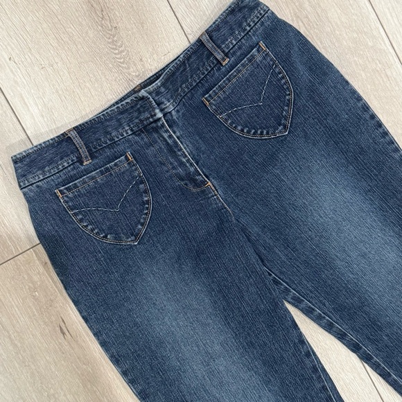 Ann Taylor Loft petites pocket front bootcut jean 6 petite ❤️ - Picture 5 of 7